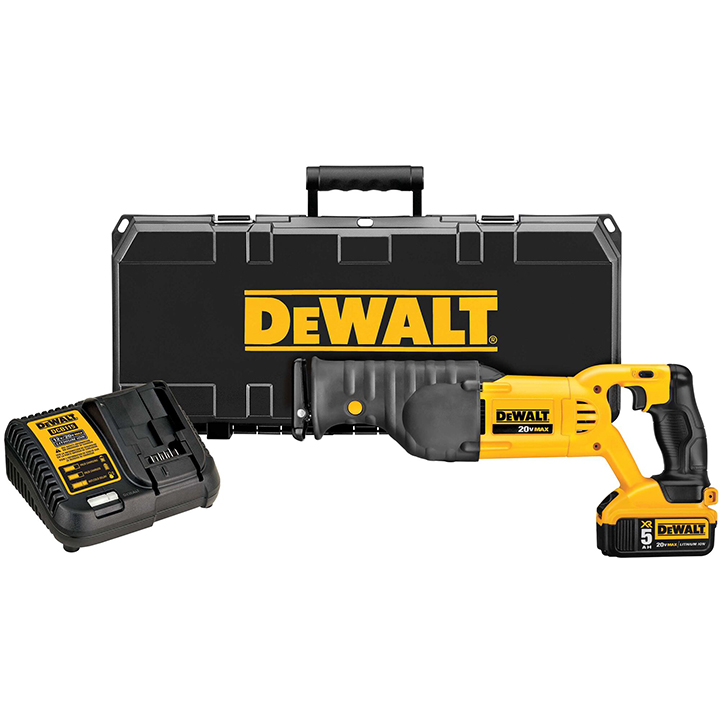 DeWalt 20V MAX Cordless Reciprocating Saw Kit - Saws